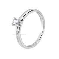 Anello Salvini Donna Anversa in Oro bianco Diamante 0.1 Ct 20083368 - 20083368